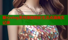 糖心vlog系列原版精彩生活点滴真实记录