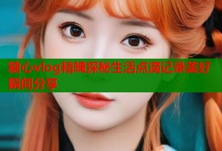 糖心vlog精魄探秘生活点滴记录美好瞬间分享