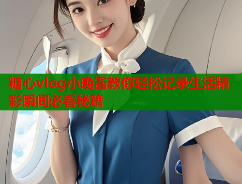 糖心vlog小晚酱教你轻松记录生活精彩瞬间必看秘籍