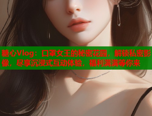 糖心Vlog：口罩女王的秘密花园，解锁私密影像，尽享沉浸式互动体验，福利满满等你来