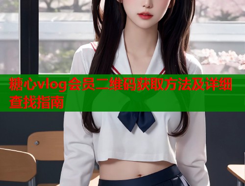糖心vlog会员二维码获取方法及详细查找指南